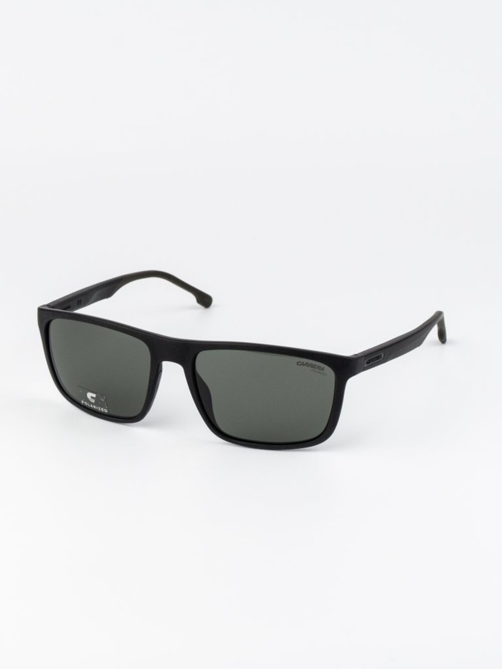 Carrera Men Sunglasses Black Green Polarized Rectangular CARRERA 8047/S 07ZJ UC